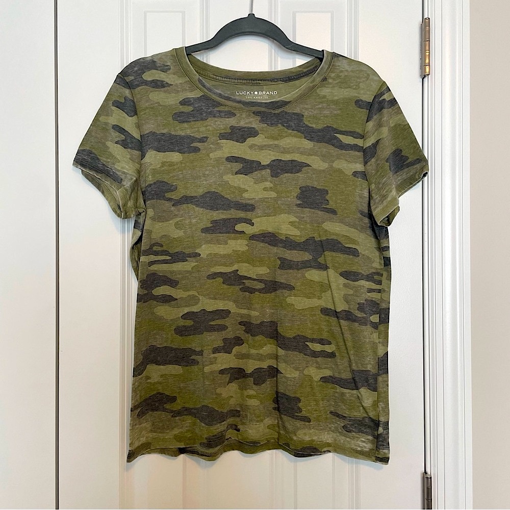 Lucky Brand Camo Tee
